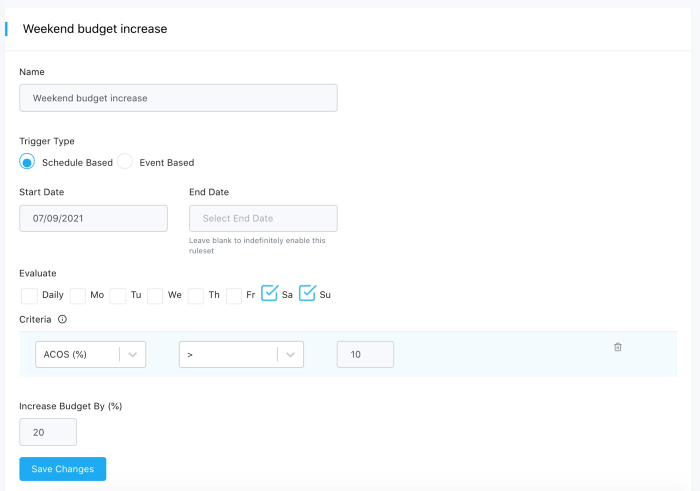 budget automation