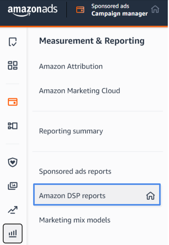 Amazon DSP report