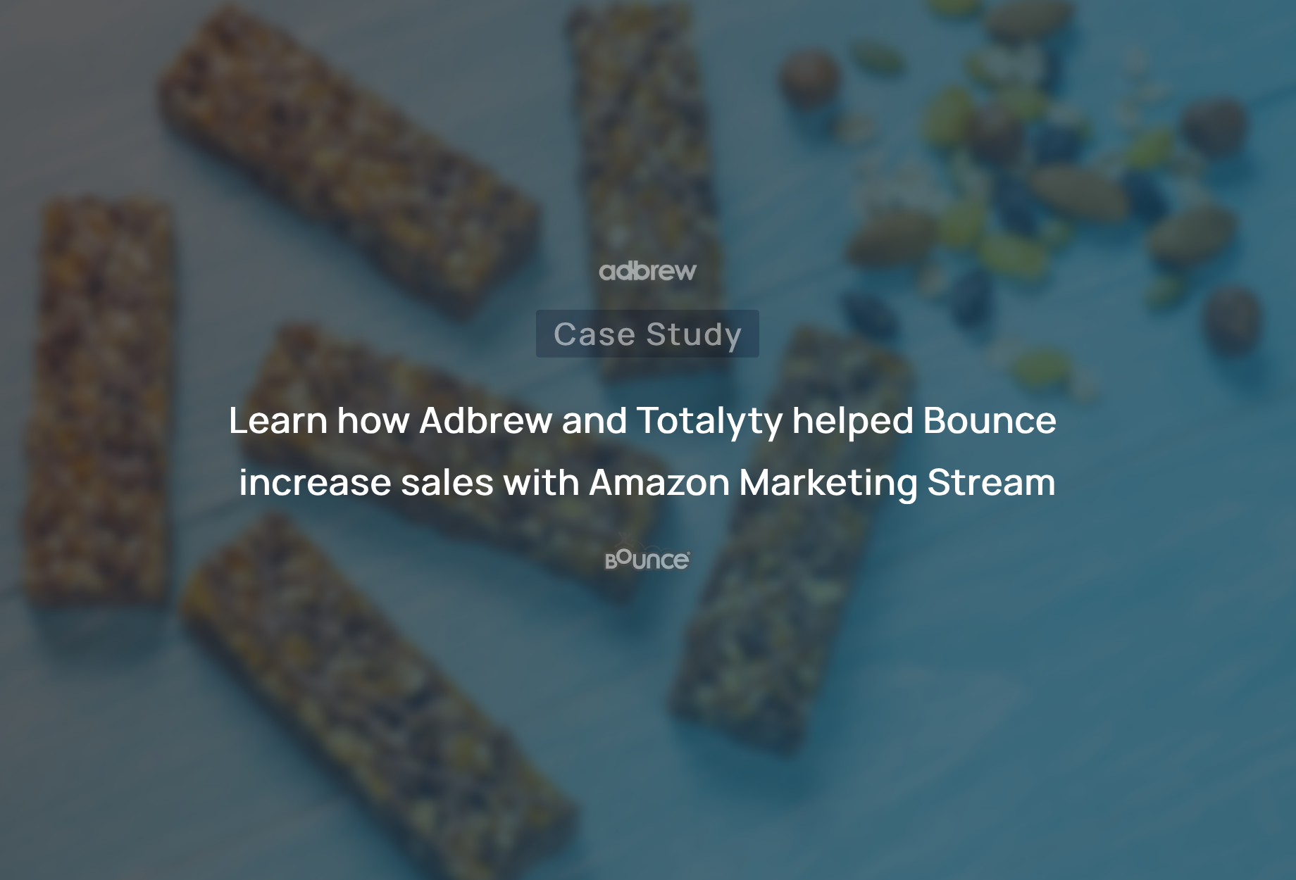 Learn how Adbrew and Totalyty helped Bounce increase sales with Amazon Marketing Stream