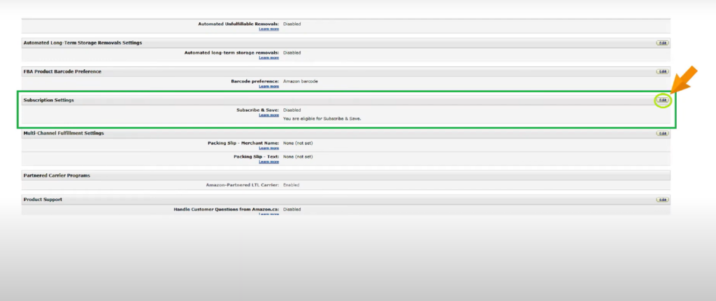 Amazon Subscribe And Save Program for Seller