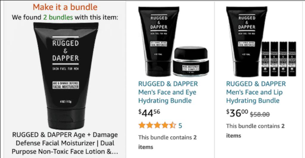 Amazon Virtual Bundles