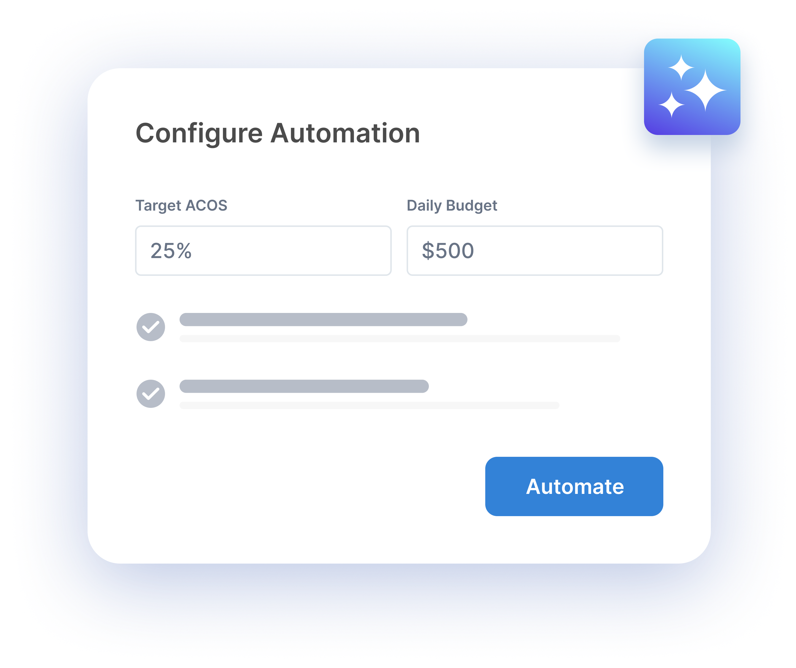 Amazon PPC AI Powered automation